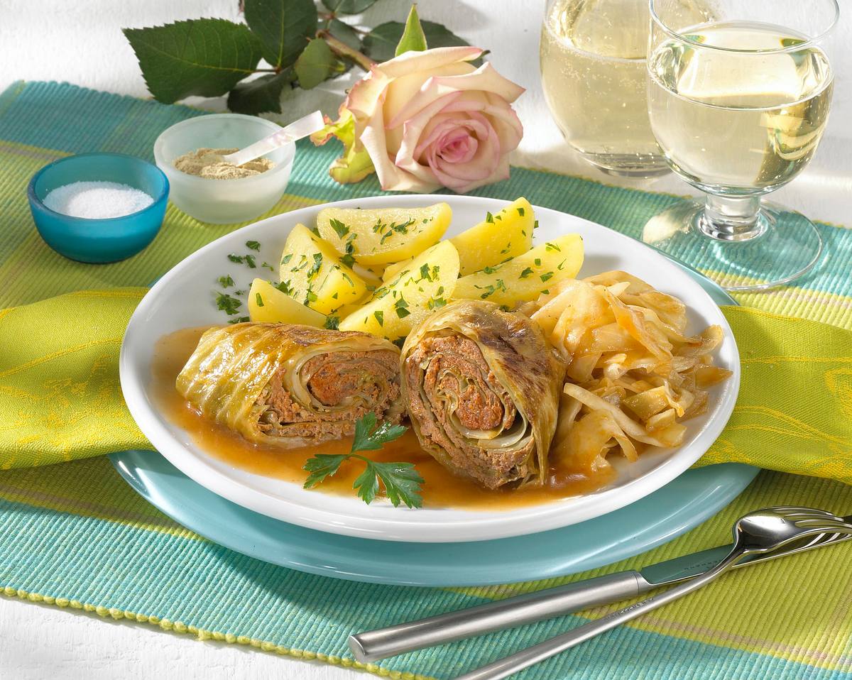 Schlanke Kohlrouladen Rezept