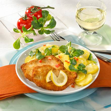 Schlankes Schnitzel Wiener Art Rezept Schlankes Schnitzel Wiener Art Rezept