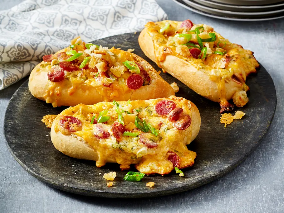 Schlemmer-Baguettes „Salami“ Rezept Schlemmer-Baguettes „Salami“ Rezept
