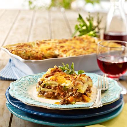 Schlemmer-Lasagne mit Rinderragout Rezept