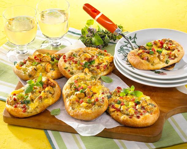 Schlemmerschnitten mit Schinken Rezept Schlemmerschnitten mit Schinken Rezept