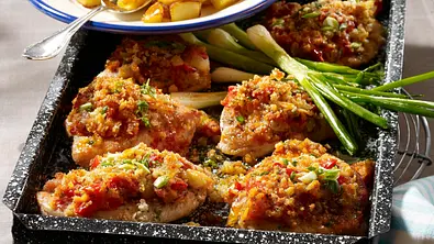 Schlemmerschnitzel à la Bordelaise Rezept - Foto: LECKER @ Bauer Media Group