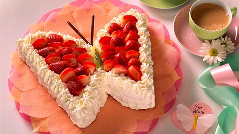 Schmetterlings-Torte Rezept - Foto: House of Food / Bauer Food Experts KG