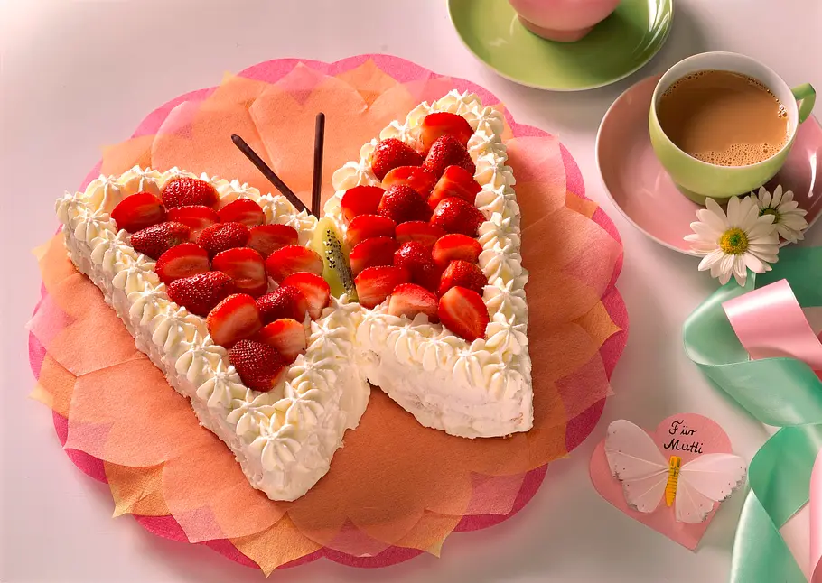 Schmetterlings-Torte Rezept