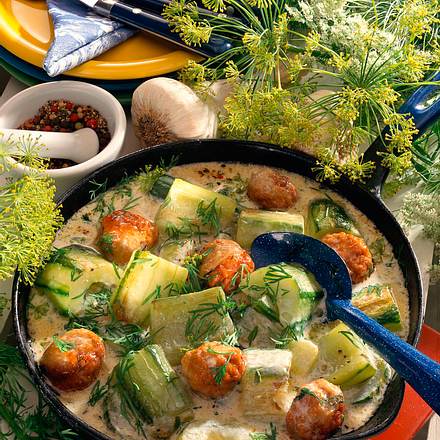 Schmorgurkenpfanne Rezept Schmorgurkenpfanne Rezept