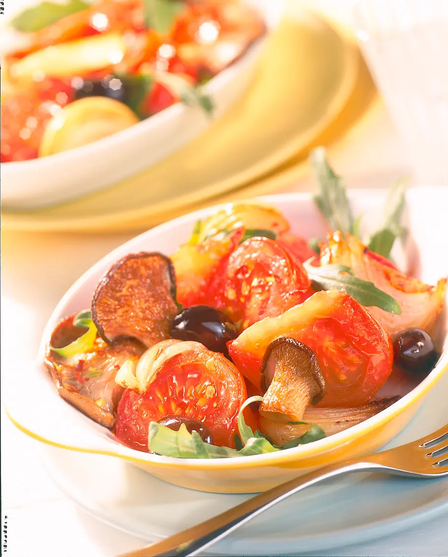 Schmortomaten in der Pfanne Rezept Schmortomaten in der Pfanne Rezept