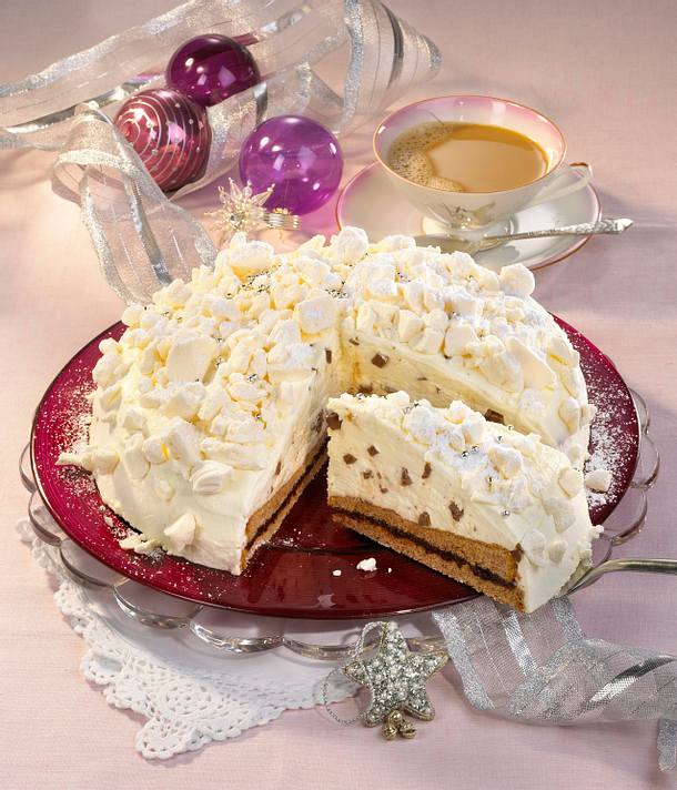 Schneeflocken-Torte Rezept | LECKER