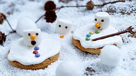 Schneeman-Kekse Rezept - Foto: House of Food / Bauer Food Experts KG