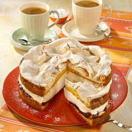 Schneemousse-Käse-Torte Rezept Schneemousse-Käse-Torte Rezept