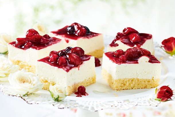 Schneeweißchen-und-Rosenrot-Schnitten Rezept Schneeweißchen-und-Rosenrot-Schnitten Rezept