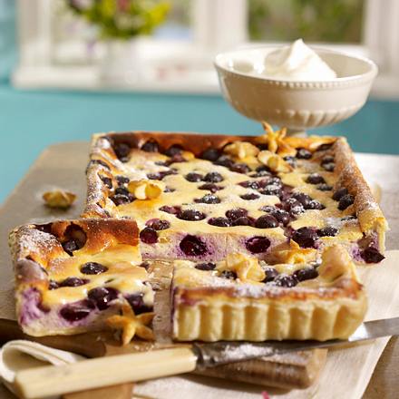 Schnelle Heidelbeer-Tarte Rezept