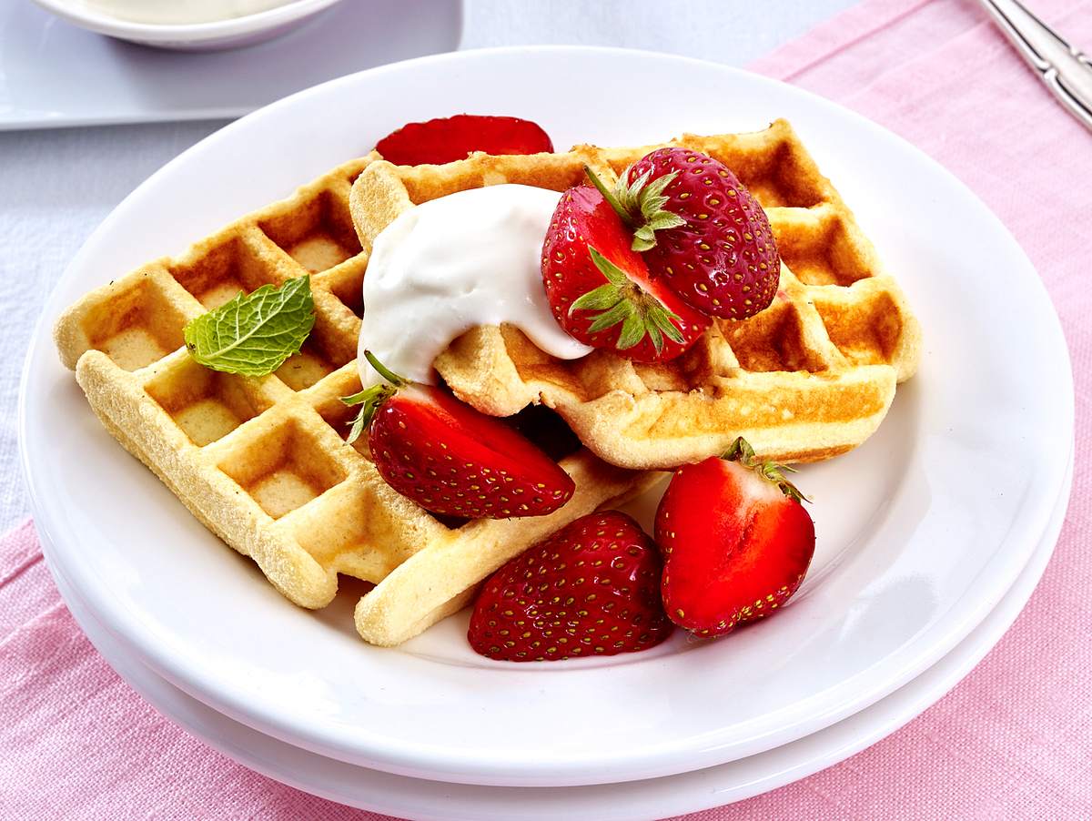 Schnelle Low Carb-Waffeln  Rezept