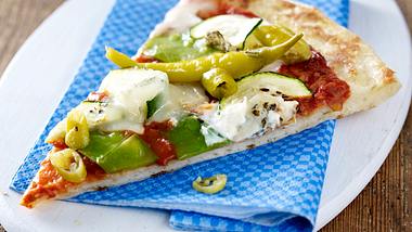 Schnelle Pizza mit Gemüse & Gorgonzola Rezept - Foto: House of Food / Bauer Food Experts KG