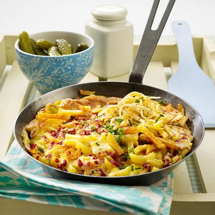 Schnelle Röstipfanne Rezept