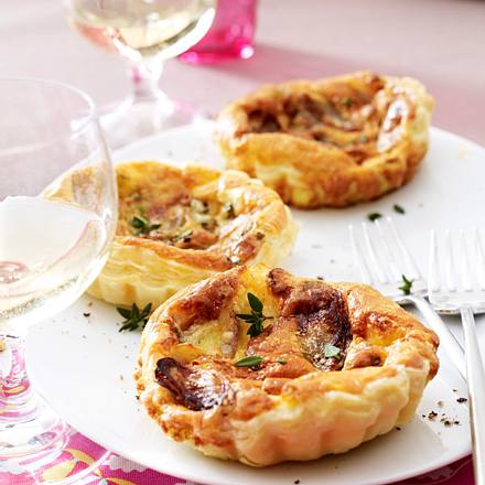 Schnelle Schalottentörtchen Rezept