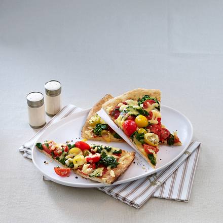 Schnelle Spinatpizza Rezept Schnelle Spinatpizza Rezept