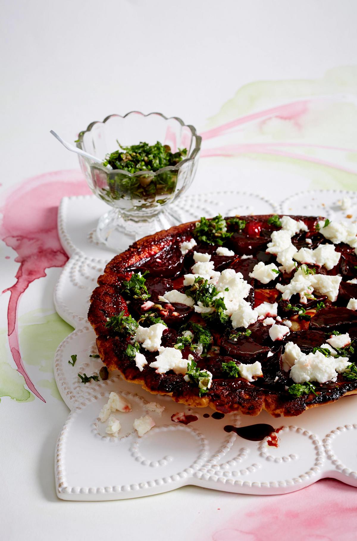 Schnelle Tarte Tatin mit Roten Beten Rezept