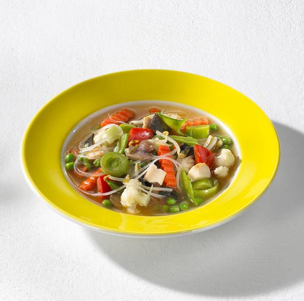 Schnelle Thaisuppe Rezept Schnelle Thaisuppe Rezept