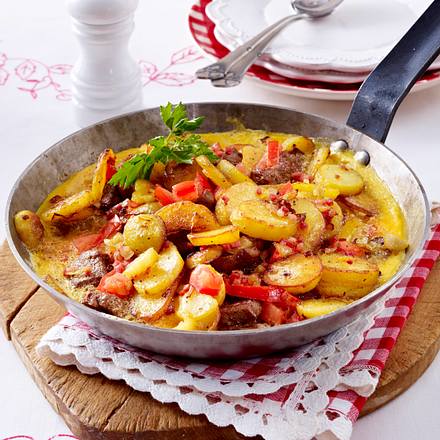 Schnelle Tortilla mit Lammfilet Rezept