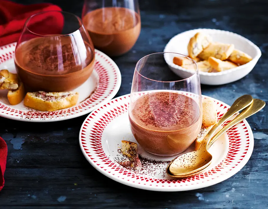 Schnelle Weihnachtsmousse Rezept