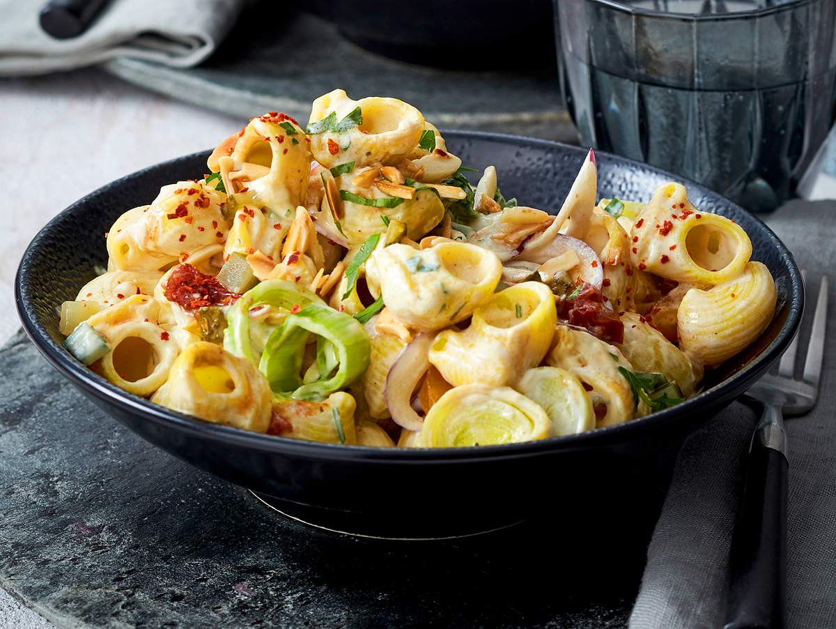 Schneller auf der Couch: Pasta mit Porree Rezept