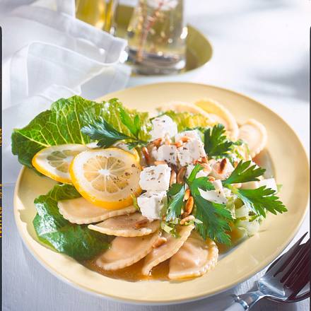 Schneller lauwarmer Nudelsalat Rezept Schneller lauwarmer Nudelsalat Rezept