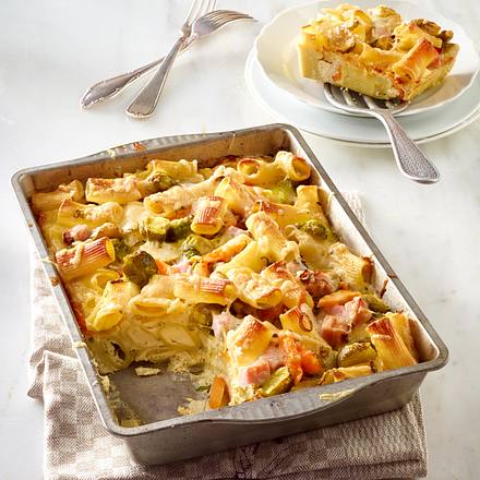 Schneller Nudelauflauf Rezept