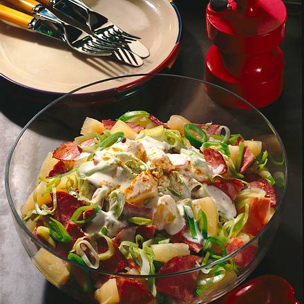 Schneller Wurstsalat Rezept Schneller Wurstsalat Rezept