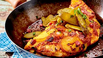 Schnelles Bauernfrühstück Rezept - Foto: LECKER @ Bauer Media Group Schnelles Bauernfrühstück Rezept - Foto: LECKER @ Bauer Media Group