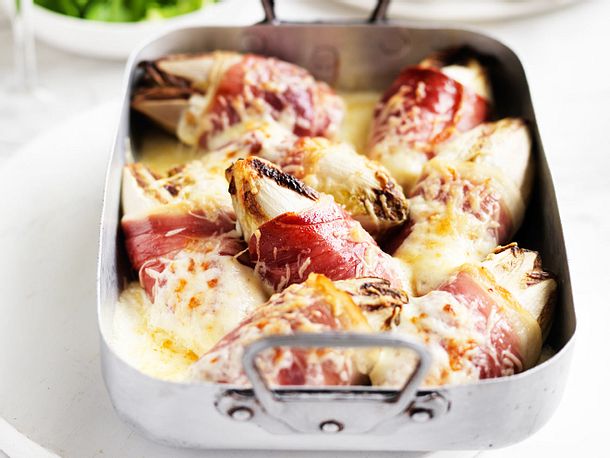 Schnelles Chicoréegratin Rezept Schnelles Chicoréegratin Rezept