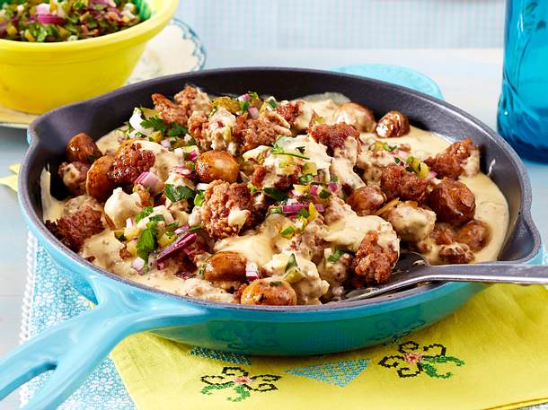 Schnelles Hack Stroganoff Rezept Schnelles Hack Stroganoff Rezept