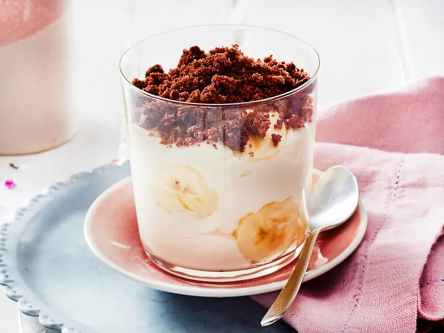 Schnelles Joghurt-Bananen-Dessert Rezept