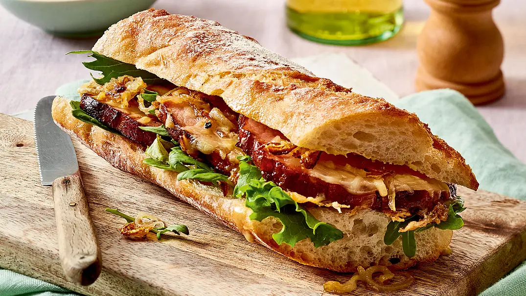 Schnelles Kasselersandwich Rezept - Foto: LECKER @ Bauer Media Group Schnelles Kasselersandwich Rezept - Foto: LECKER @ Bauer Media Group