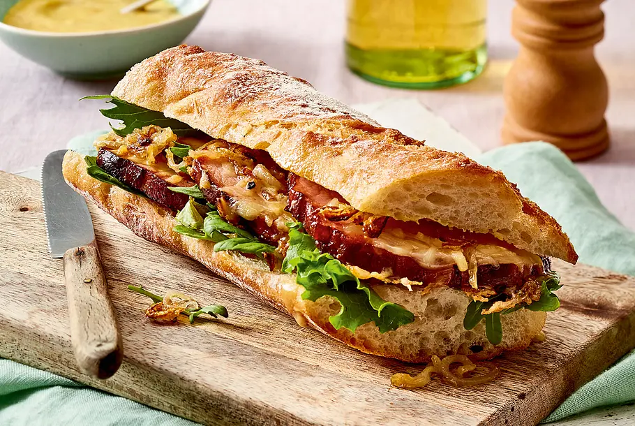 Schnelles Kasselersandwich Rezept Schnelles Kasselersandwich Rezept