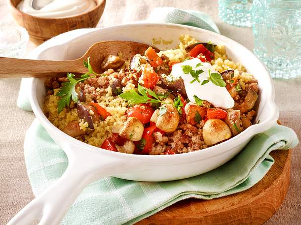 Couscous-Hack-Pfanne