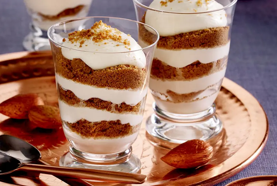Schnelles Spekulatius-Dessert im Glas Rezept Schnelles Spekulatius-Dessert im Glas Rezept