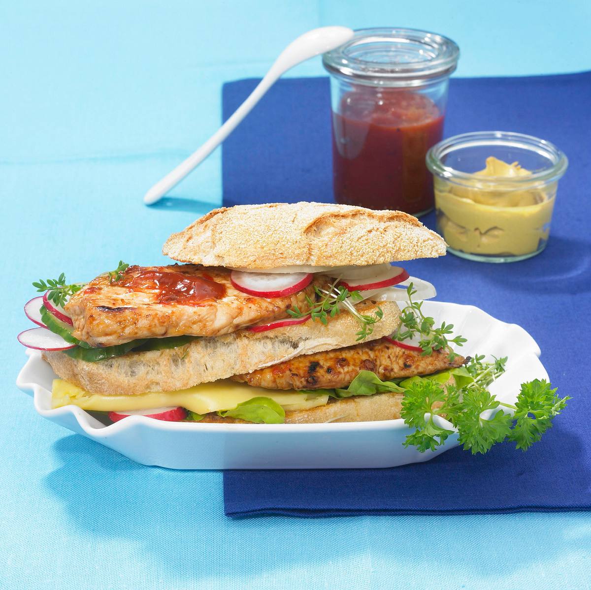 Schnitzel-Burger Rezept