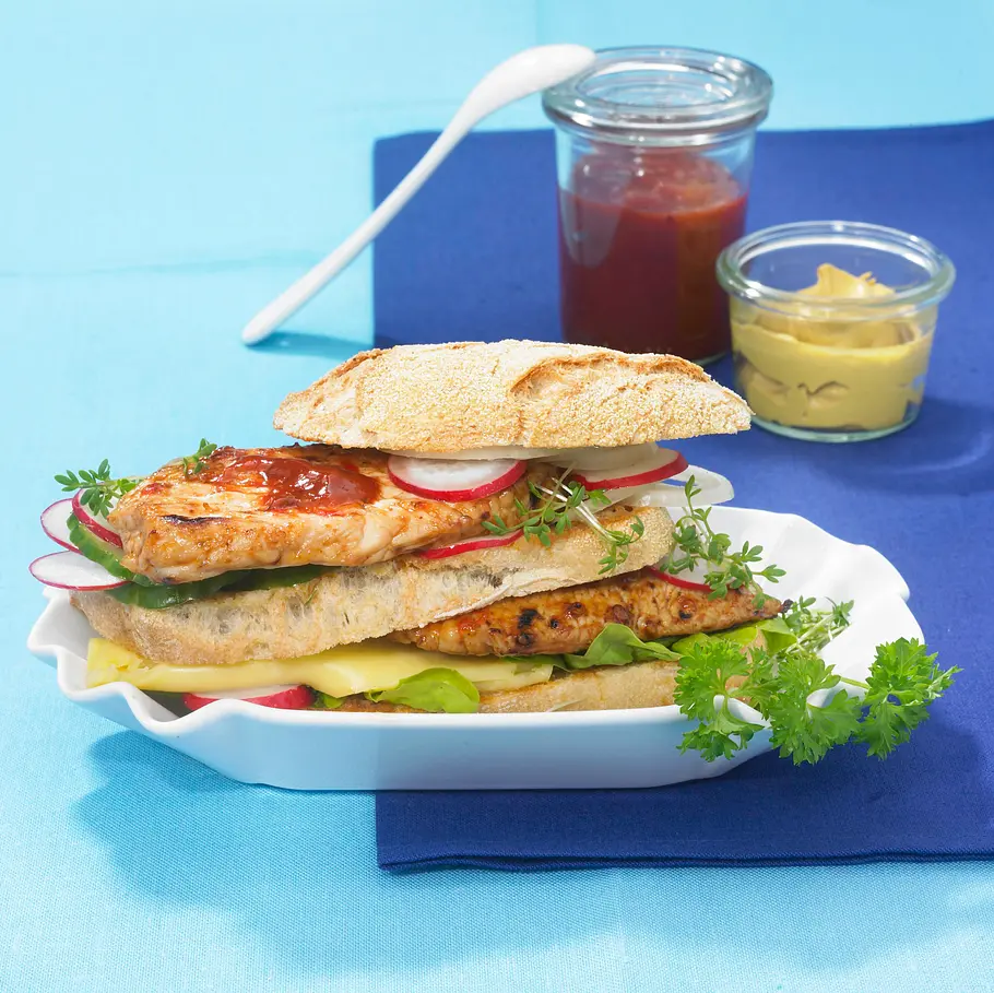 Schnitzel-Burger Rezept Schnitzel-Burger Rezept