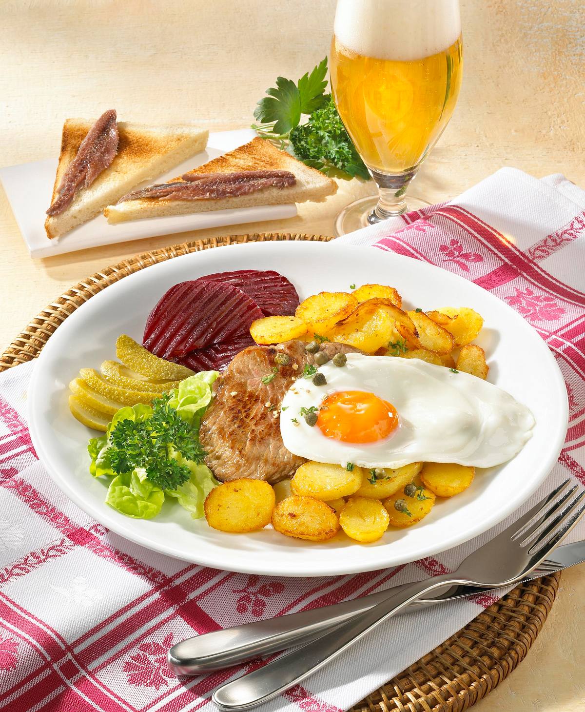 Schnitzel Holstein Rezept