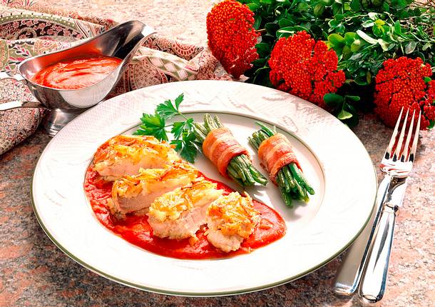 Schnitzel in Kartoffelkruste Rezept