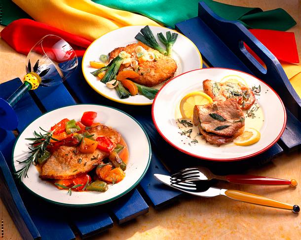 Schnitzel in Zitronensoße Rezept