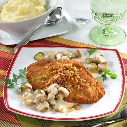 Schnitzel Stroganoff Rezept Schnitzel Stroganoff Rezept