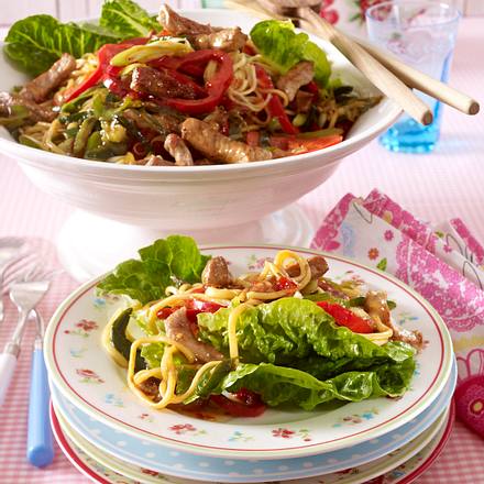 Schnitzelsalat Szechuan Art Rezept Schnitzelsalat Szechuan Art Rezept