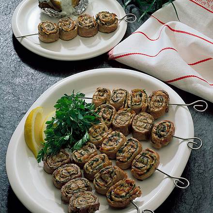 Schnitzelspieße Rezept Schnitzelspieße Rezept