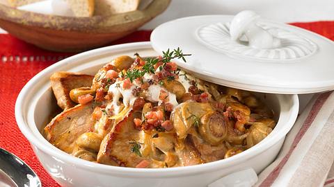 Schnitzeltopf Jäger-Art Rezept - Foto: House of Food / Bauer Food Experts KG