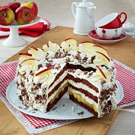 Schoko-Apfel-Torte Rezept Schoko-Apfel-Torte Rezept