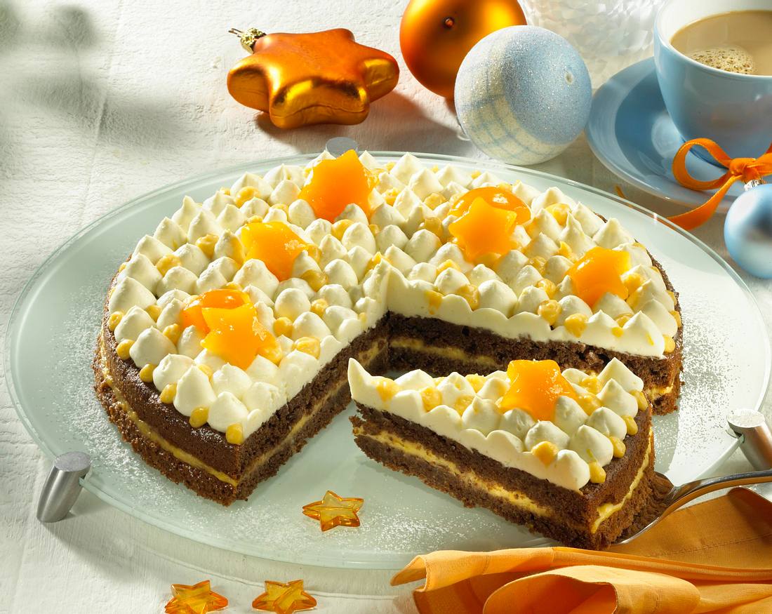 Schoko-Aprikosen-Torte Rezept | LECKER