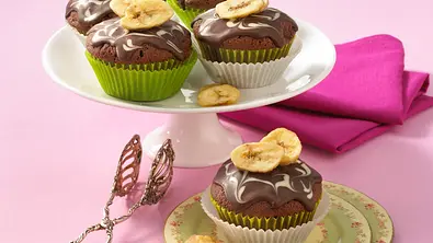 Schoko-Bananen-Muffins Rezept - Foto: LECKER @ Bauer Media Group