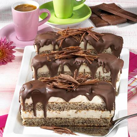 Schoko-Bananensplit-Schnitten Rezept Schoko-Bananensplit-Schnitten Rezept