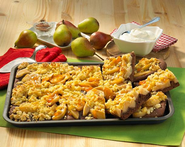Schoko-Birnenkuchen Rezept Schoko-Birnenkuchen Rezept